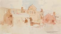 Ruins, Peronne, 1918 - A Streeton
