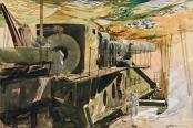 Big Gun 340 MM 1918 - A Streeton