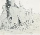 Ruins, Peronne, 1918 - A Streeton